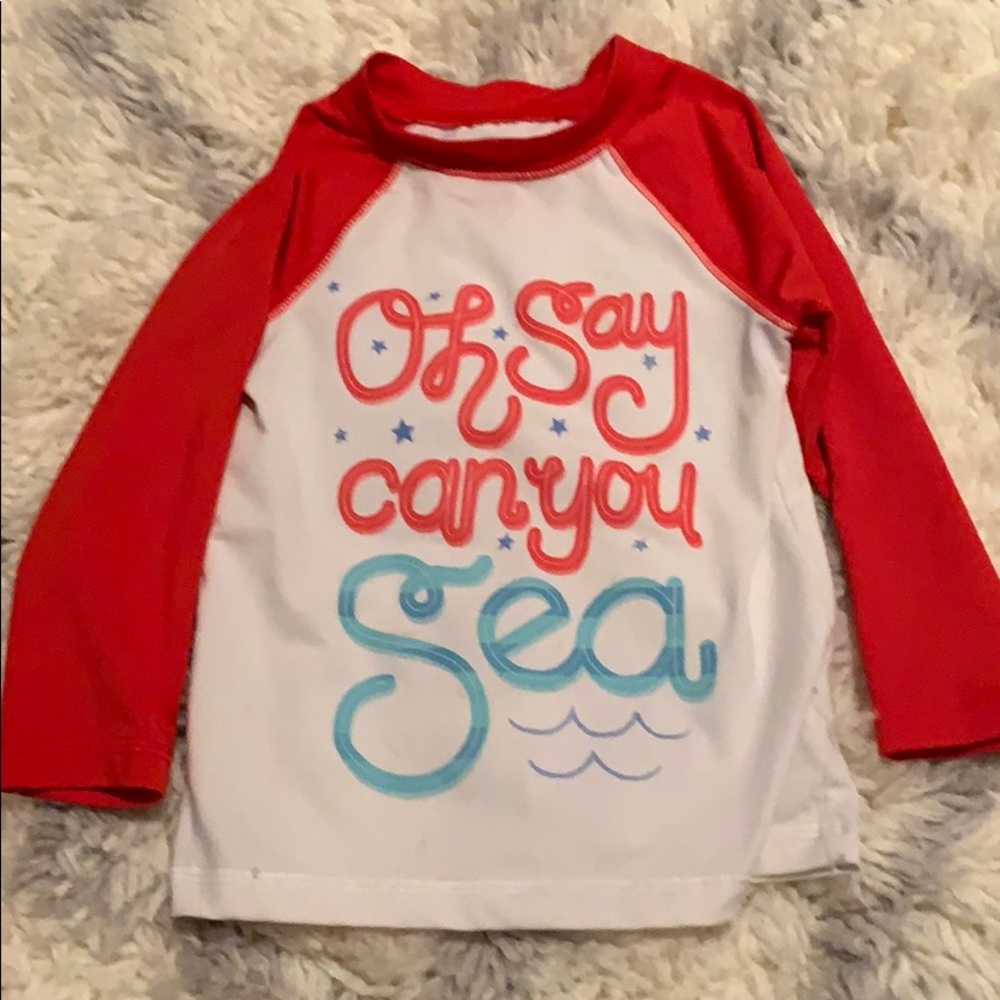 Cat & Jack long sleeve swim shirt